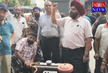 ਗੜਾ ਰੇਲਵੇ ਕਰਾਸਿੰਗ 'ਤੇ ਪੁਲ ਦਾ ਵਿਰੋਧ ਕੀਤਾ ਗਿਆ ਸੀ।